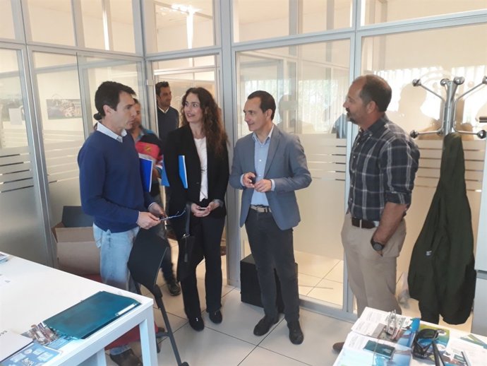 Manuel Ceada, en el CADE de Isla Cristina. 