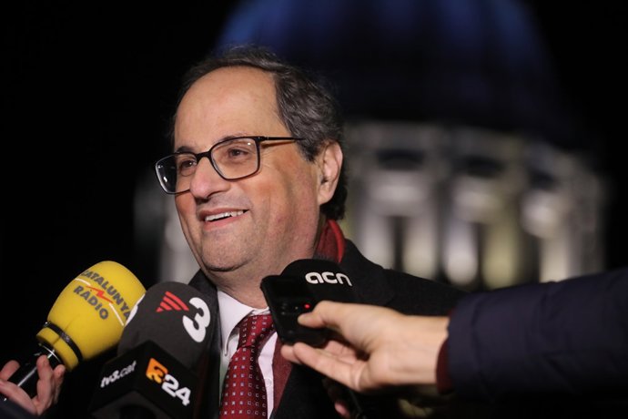 El president de la Generalitat, Quim Torra