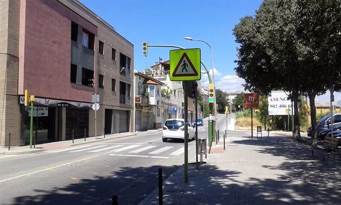 La avenida Catalunya de Parets del Valls