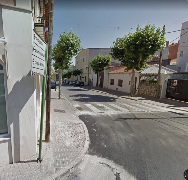 Una calle de Valdilecha