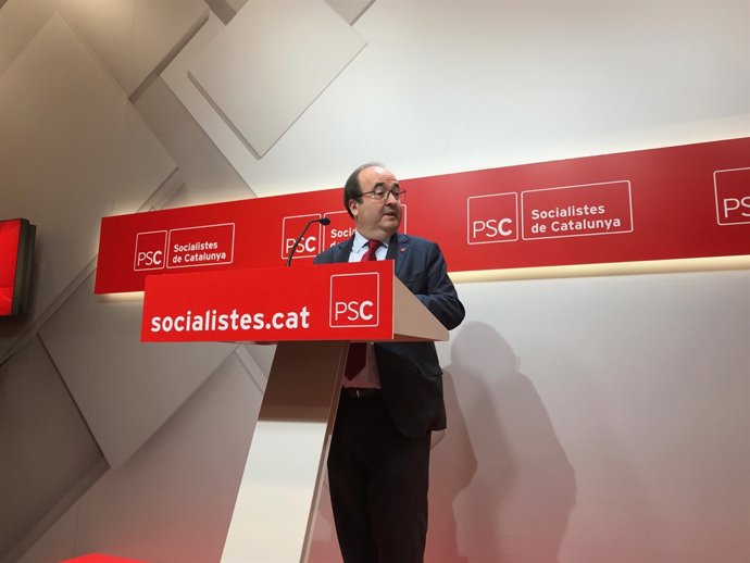 El primer secretari del PSC, Miquel Iceta