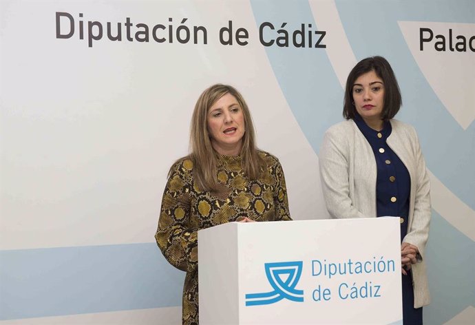 La presidenta de la Diputación de Cádiz, Irene García, presenta el despliegue