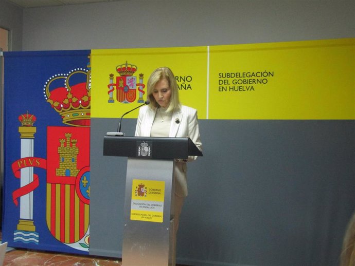 La subdelegada del Gobierno en Huelva, Manuela Parralo, en una imagen de archivo