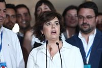 Santamaría acudirá el viernes a la Convención Nacional del PP acompañando a Rajoy