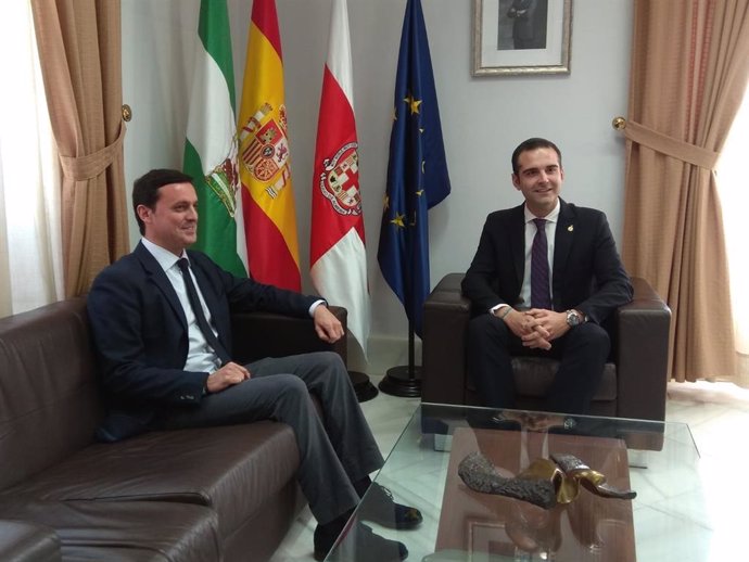 El presidente de la Diputación de Almería y el alcalde de la capital se reúnen