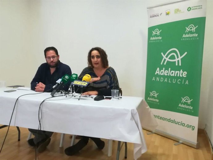 Aguilera y José Ignacio García, parlamentarios de Adelante Andalucía