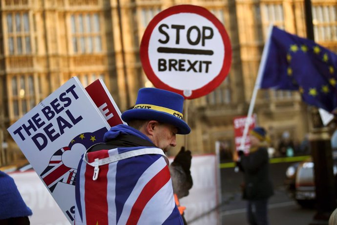 Protestas contra el Brexit en Londres