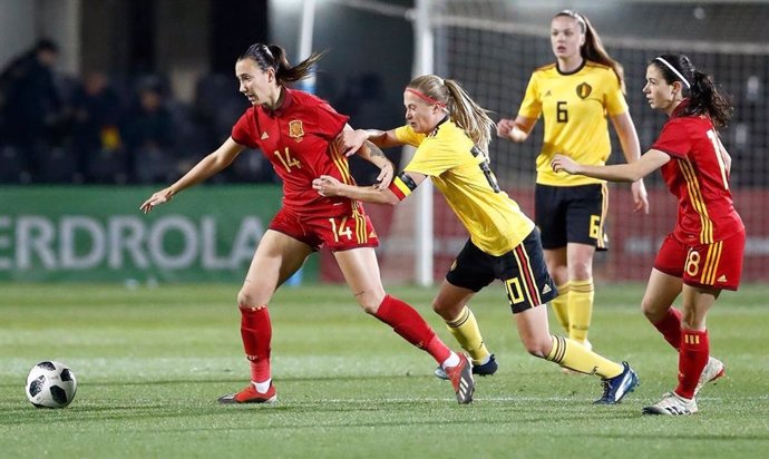 España empata con Bélgica en el estreno de 2019 para la selección femenina