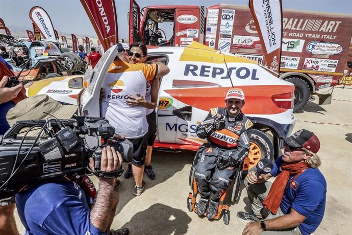 Isidre Esteve en el Rally Dakar