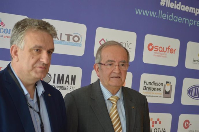 Jaume Saltó y Josep González, en una imagen de noviembre
