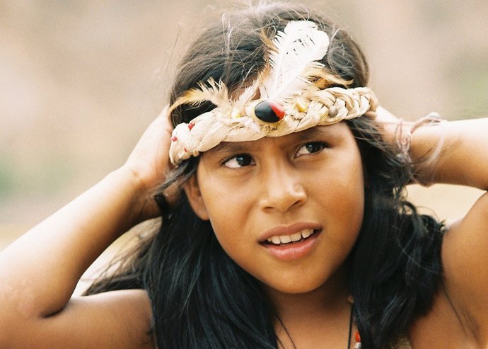 Indígena, niña indígena