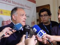 Tebas: "El Barça, el Levante y la RFEF tienen buenos juristas"