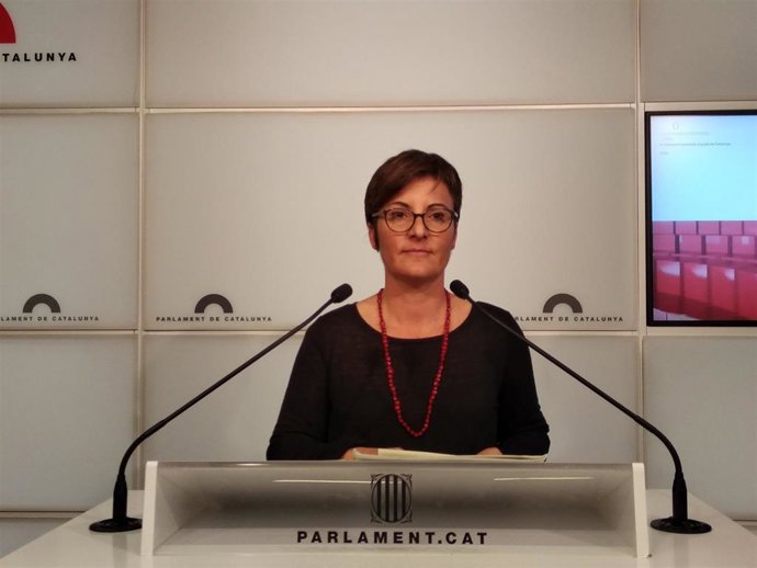 La diputada de los comuns Marta Ribas