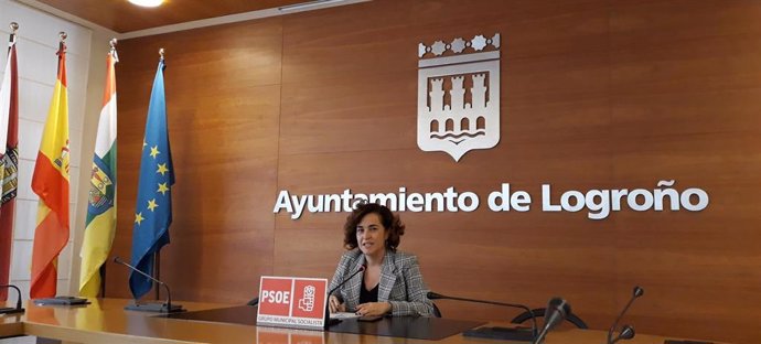 La portavoz del PSOE en el Ayuntamiento Beatriz Arraiz