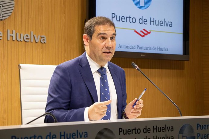 El presidente del Puerto de Huelva, José Luis Ramos.