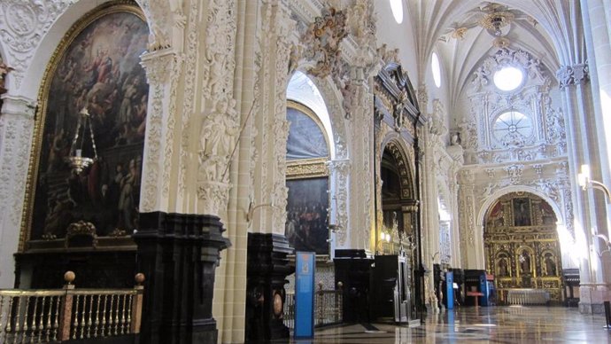 Interior de la catedral de la Seo de Zaragoza