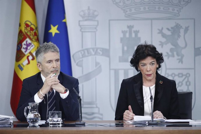 Rueda de prensa sobre inversiones en infraestructuras del Estado posterior al Co
