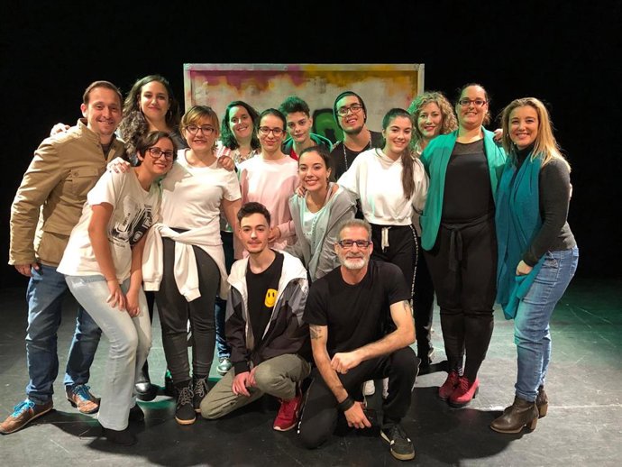 Actores y actrices protagonistas del teatro de Alcalá de Guadaíra (Sevilla)
