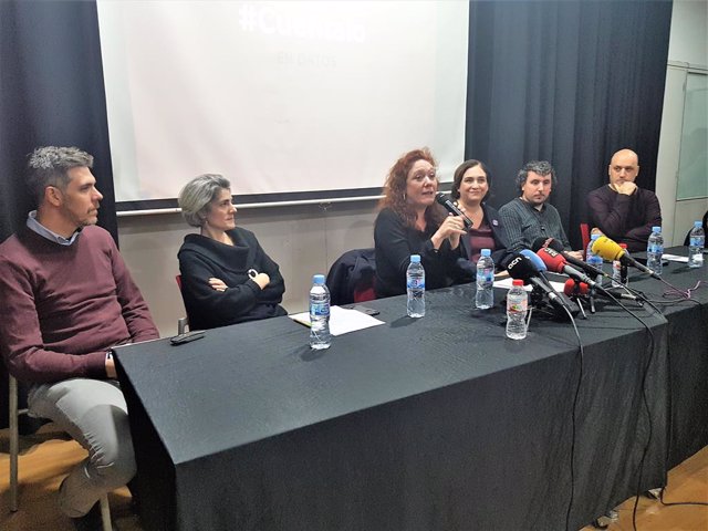 Roda de premsa del projecte #Explica-ho