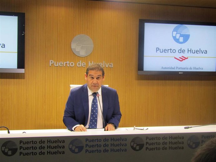 El presidente de la Autoridad Portuaria de Huelva.