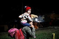 Una nueva caravana de migrantes centroamericanos llega a México