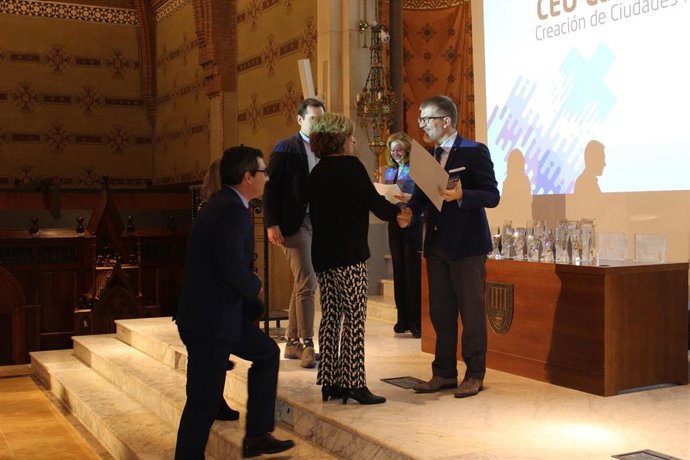 Albert Barber, en la entrega de los Go Health Awards 2019