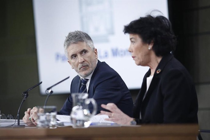 Rueda de prensa sobre inversiones en infraestructuras del Estado posterior al Co