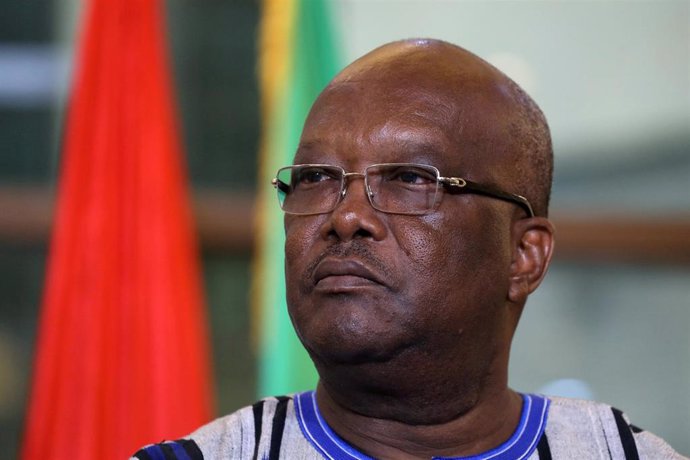El presidente de Burkina Faso, Roch Marc Christian Kaboré.