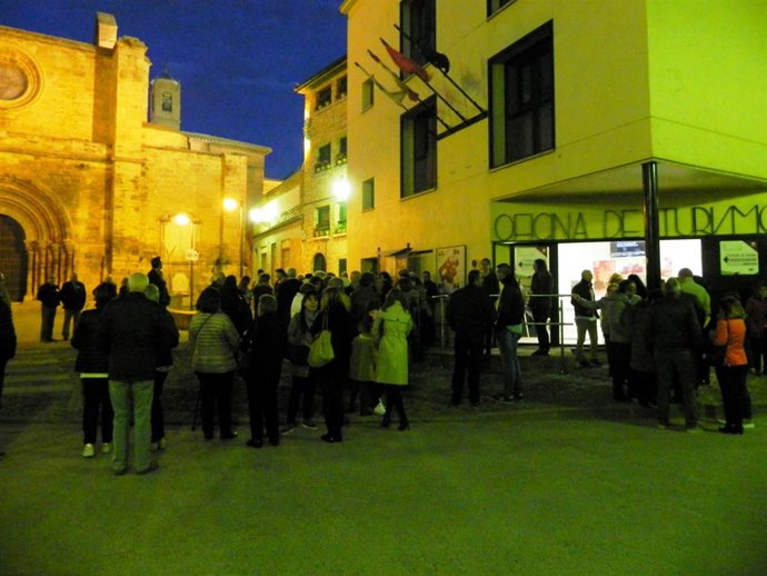 Visita nocturna en Fitero