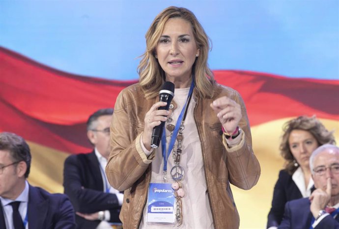 Ana Beltrán en la Convención Nacional del PP