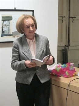 Imagen de archivo de Ángela Hernández en un homenaje en 2016