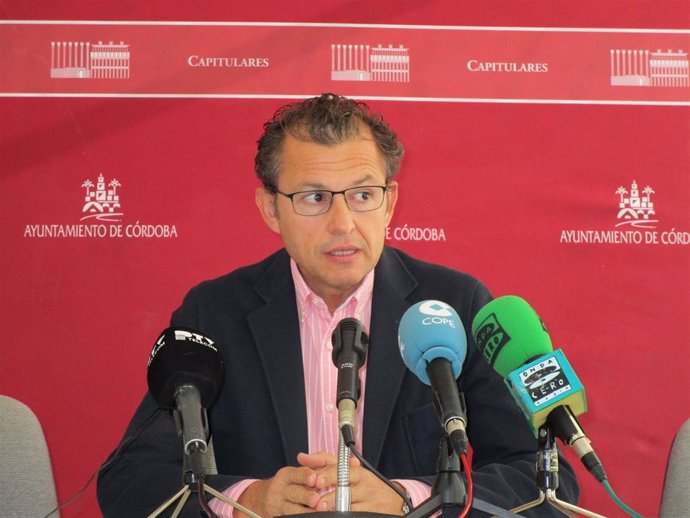 El portavoz de Cs en el Ayuntamiento de Córdoba, David Dorado.