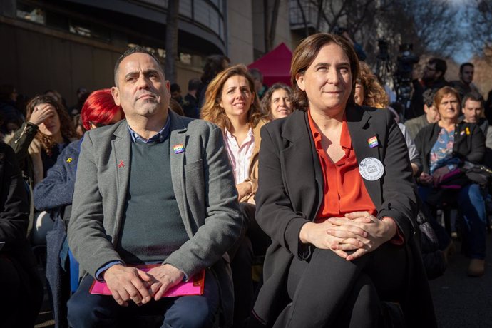 Visita de la regidora de Feminismes i LGTBI de l'Ajuntament de Barcelona, Laur