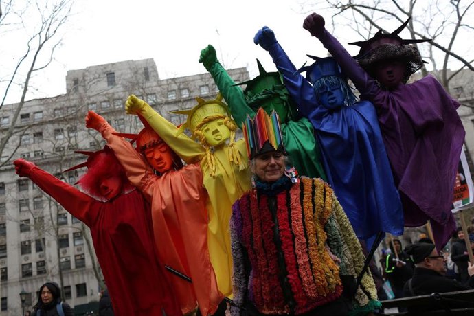 Manifestación de la Marcha de Mujeres