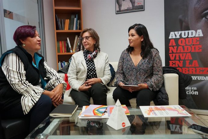 Activistas por los derechos de la mujer en Ecuador