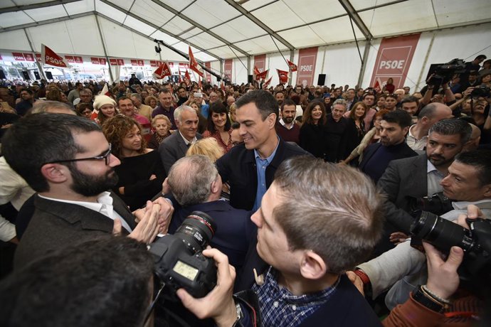 Presentació de José Antonio Serrano com a candidat socialista a l'alcaldia de 