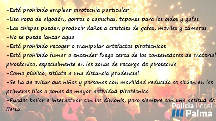 Consells de la Policia per Sant Sebasti