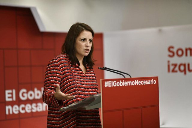 Rueda de prensa del PSOE tras la reunión de la Comisión Ejecutiva Federal del pa