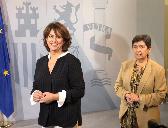Dolores Delgado (ministra) Teresa Cunillera (delegada del Govern a Catalunya)