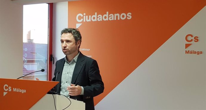 Guillermo díaz diputado de Ciudadanos Cs por Málaga
