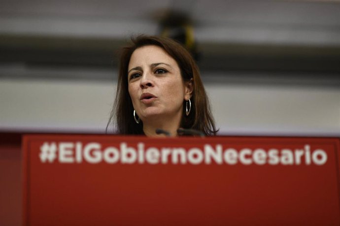 Rueda de prensa del PSOE tras la reunión de la Comisión Ejecutiva Federal del pa