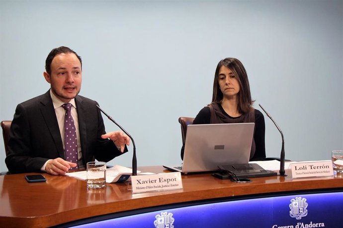 Xavier Espot (ministro de Andorra) Loli Terrón (Servicio de Mediación)