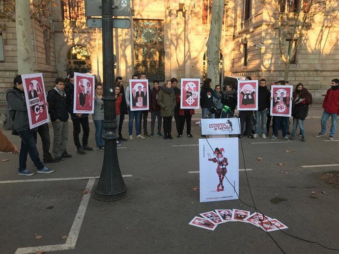 Arran en un acte recent per presentar la campanya 'Estripem la baralla'.
