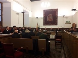 Primera sesión del juicio por la trama del Catastro de Granada