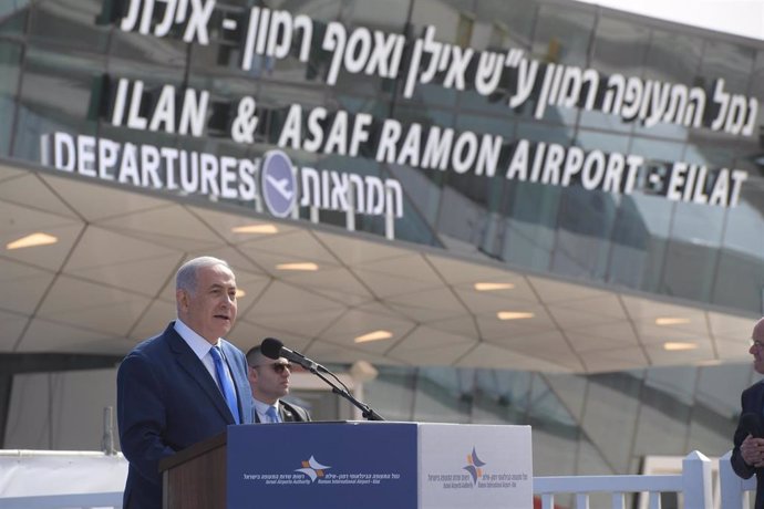 Inauguration of the new international Ramon Airport in Israel