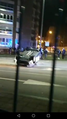 Coche implicado en el accidente