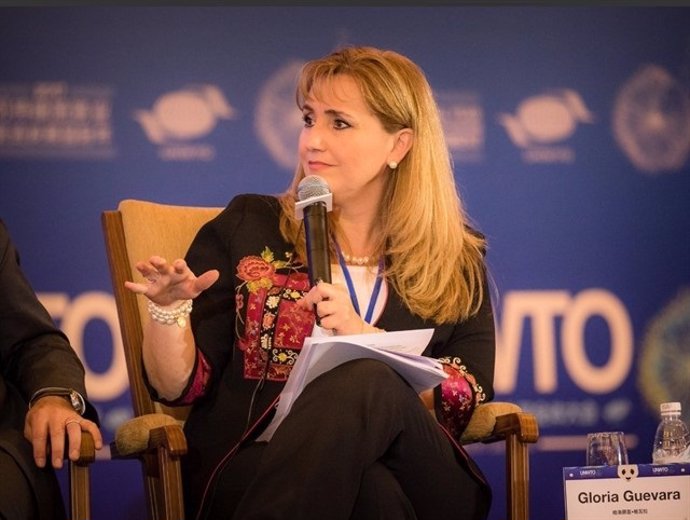 Gloria Guevara, presidenta del Consell Mundial de Viatges i Turisme (WTTC)