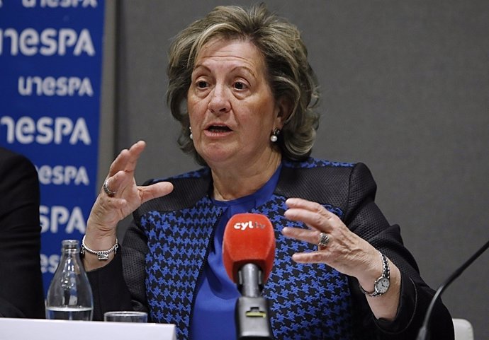 La presidenta de Unespa, Pilar González de Frutos
