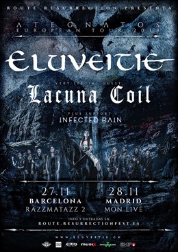 ELUVEITIE Y LACUNA COIL