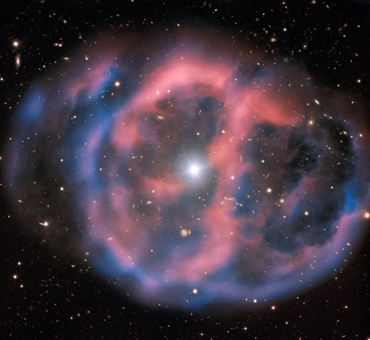 El último aliento de una estrella moribunda